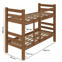 Beliche Para Colchão 78cm Guara Plus Arauna Freijo - 3