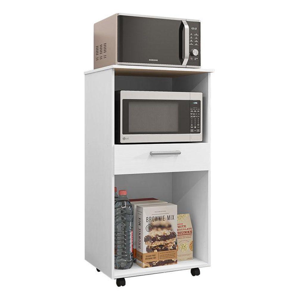 Balcão Multiuso Duetto Duplo Forno Branco Supremo - Kits Paraná - 4