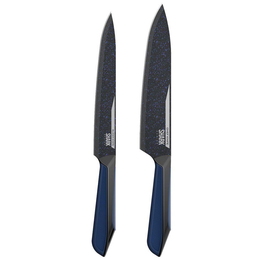 Conjunto De 2 Facas Polishop Ichef Special Cut Azul | Ichef - 4