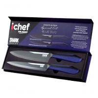 Conjunto De 2 Facas Polishop Ichef Special Cut Azul | Ichef - 3