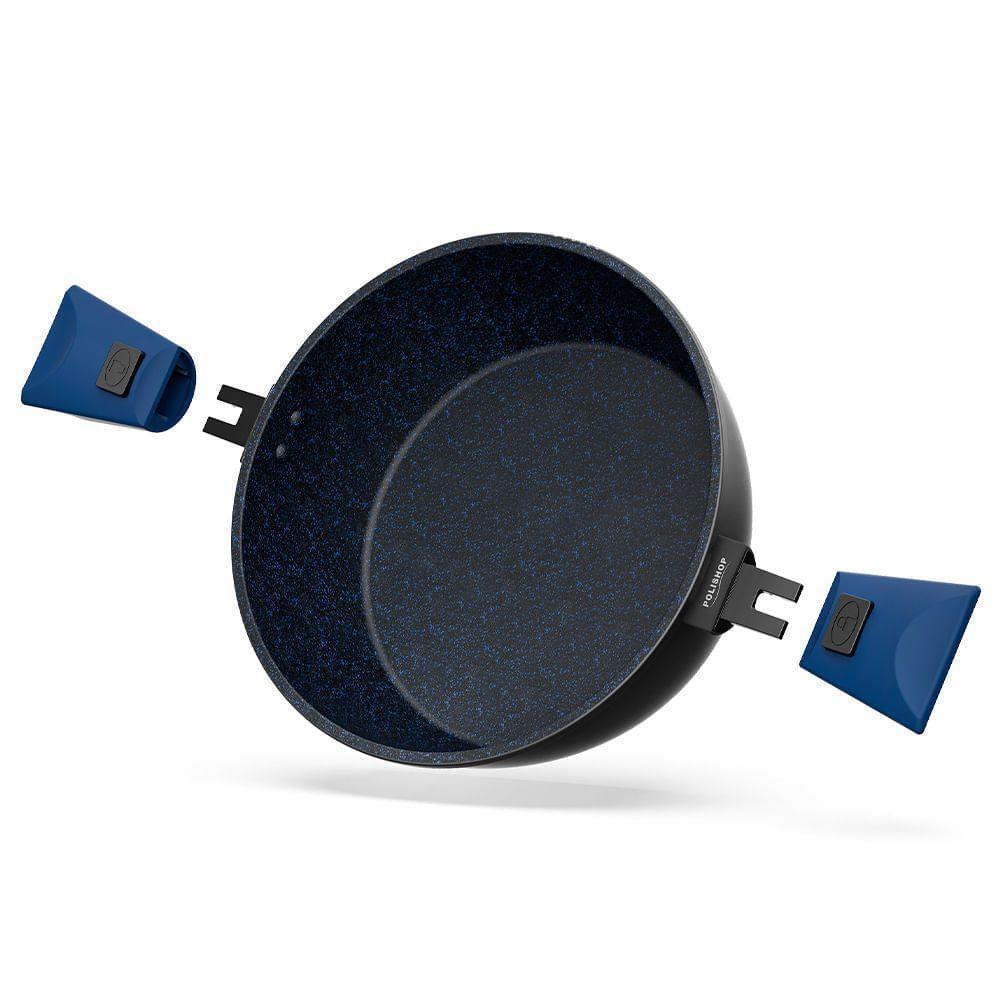 Panela Family Size 24cm Ichef Ultra Polishop Shark Series - Azul | Ichef - 6