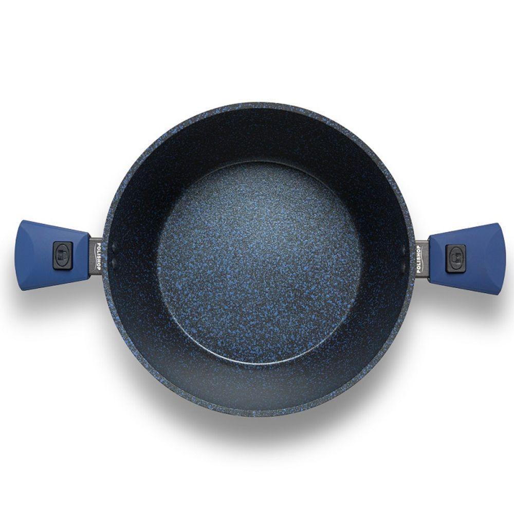 Panela Family Size 24cm Ichef Ultra Polishop Shark Series - Azul | Ichef - 7
