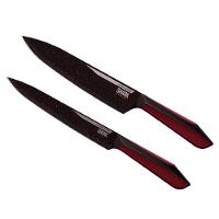 Conjunto De Facas Ichef Polishop - Professional Cut - Shark Series - Red | Ichef - 1