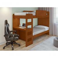 Beliche Solteiro Olga Cantos Arredondados Com Led Frassino - Lopas - 6