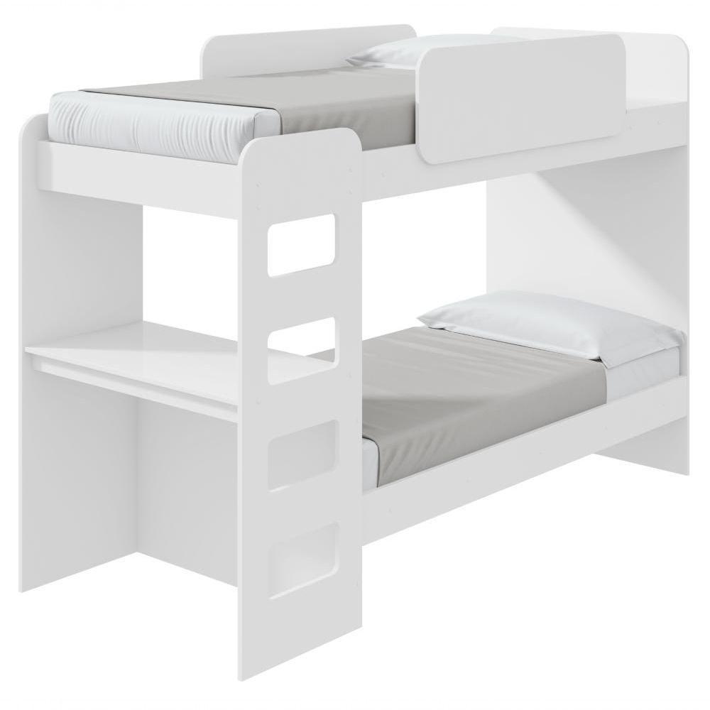 Beliche Solteiro Olga Cantos Arredondados Com Led Branco - Lopas - 1