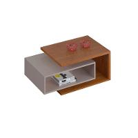 Mesa De Centro Diva Candian Jcm Movelaria Cinamomo Com Off White - 3