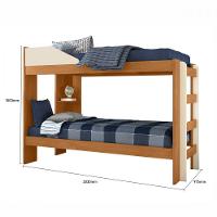 Beliche Solteiro Indy 088 Cinamomo Com Off White Conquista Cinamomo Com Off White - 2