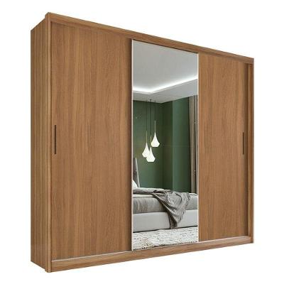 Guarda Roupa Casal Dalila 3 Portas 4 Gavetas Amendola Amendola Off White MDF Demóbile