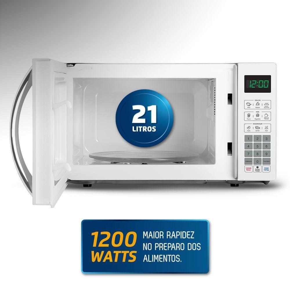 Micro-ondas 21l Mondial Mo-01-21-w 127v/60hz . - 7