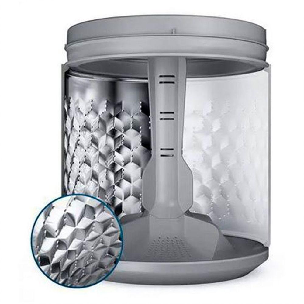 Lavadora De Roupas 14kg Cesto Inox Electrolux Branco 220v - 2