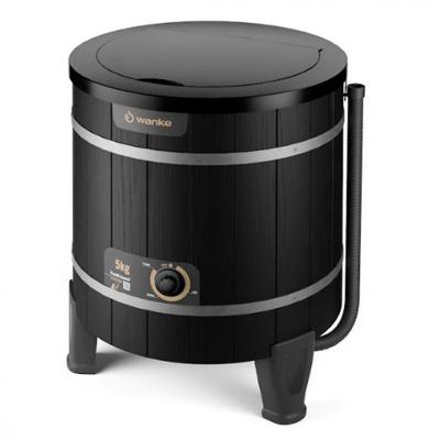 Lavadora de Roupas Wanke Tradicional 5kg Semiautomática Preto 220V