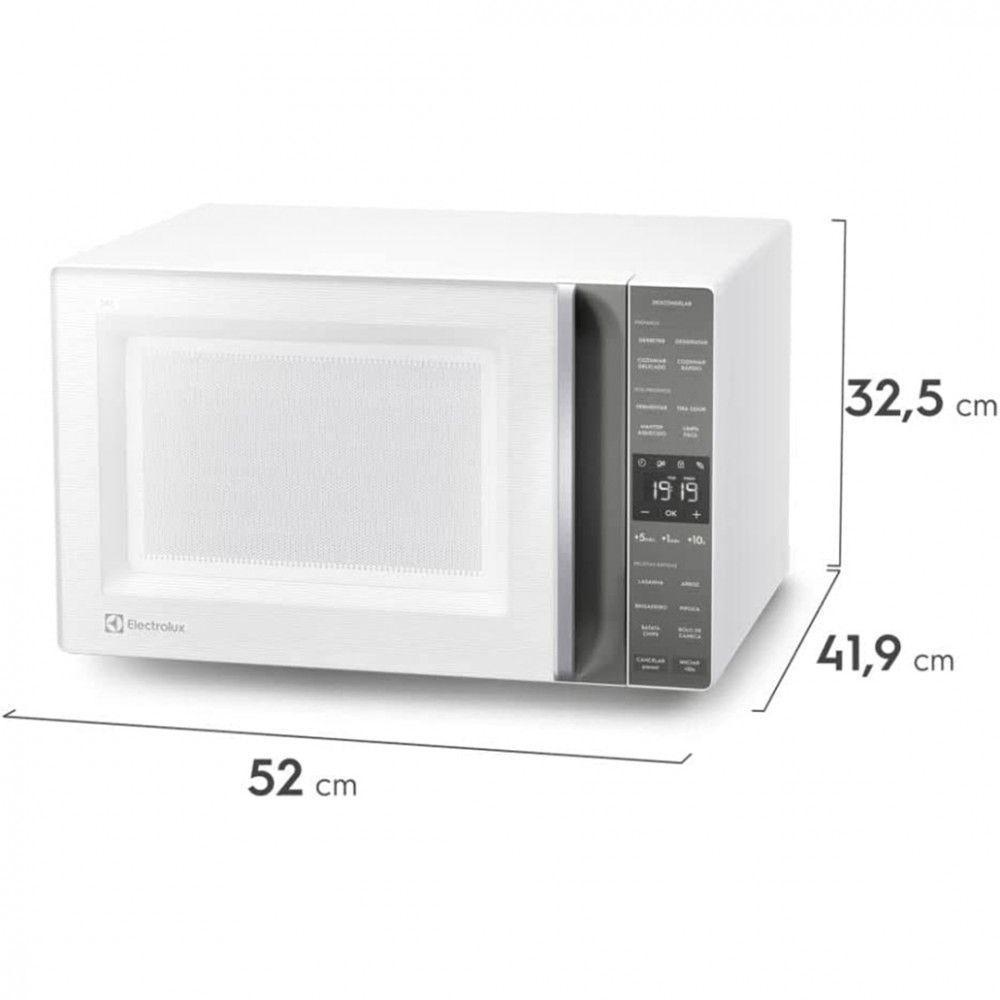 Micro-ondas Eletrolux Bancada Efficient 36l Branco 220v - 3