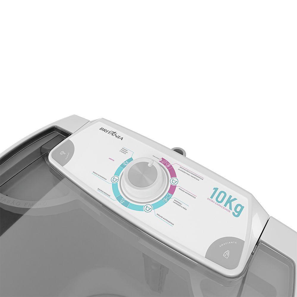 Máquina De Lavar Semi Automática 10kg Britânia Blr03 Branca 220v - 5
