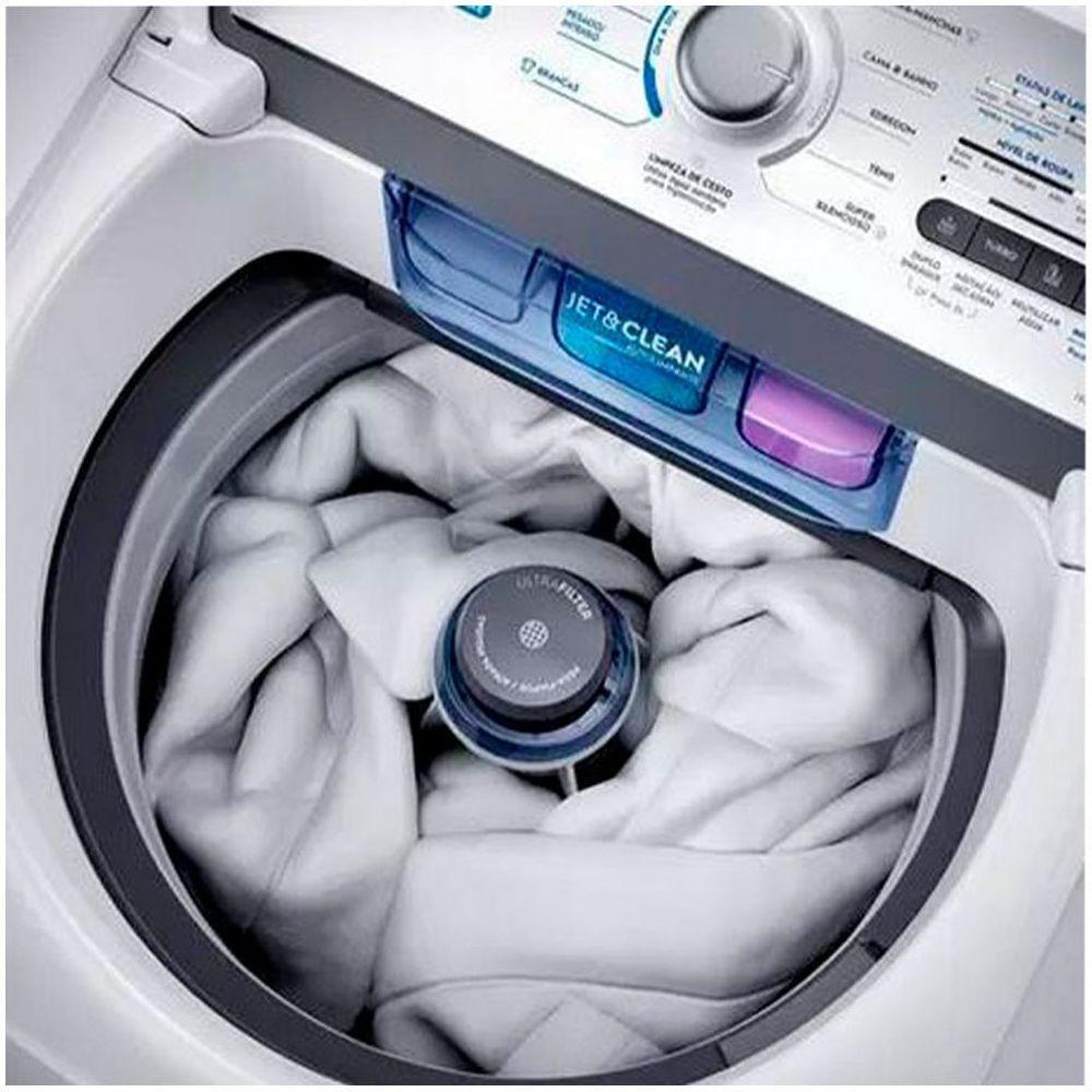 Lavadora De Roupas 14kg Cesto Inox Electrolux Branco 127v - 3