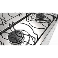 Fogão 4 Bocas A Gás Acendimento Automático Realce Glass Bivolt Cr206 Preto Preto 127/220 - 4