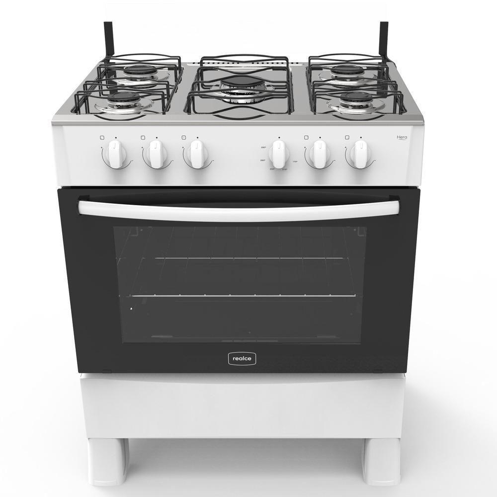 Fogão 5 Bocas A Gás Realce Bivolt Cr202 Branco Branco 127/220 - 1