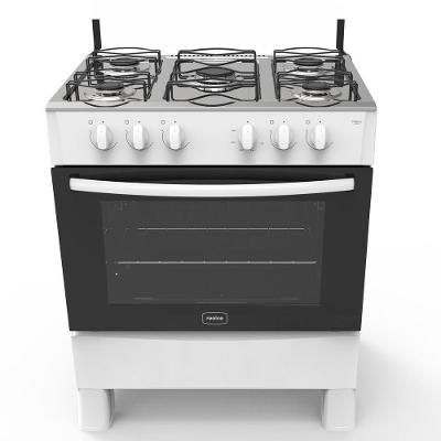Fogão de Piso 5 Bocas a Gás GLP Realce Eletrodomésticos CR202 Branco Bivolt