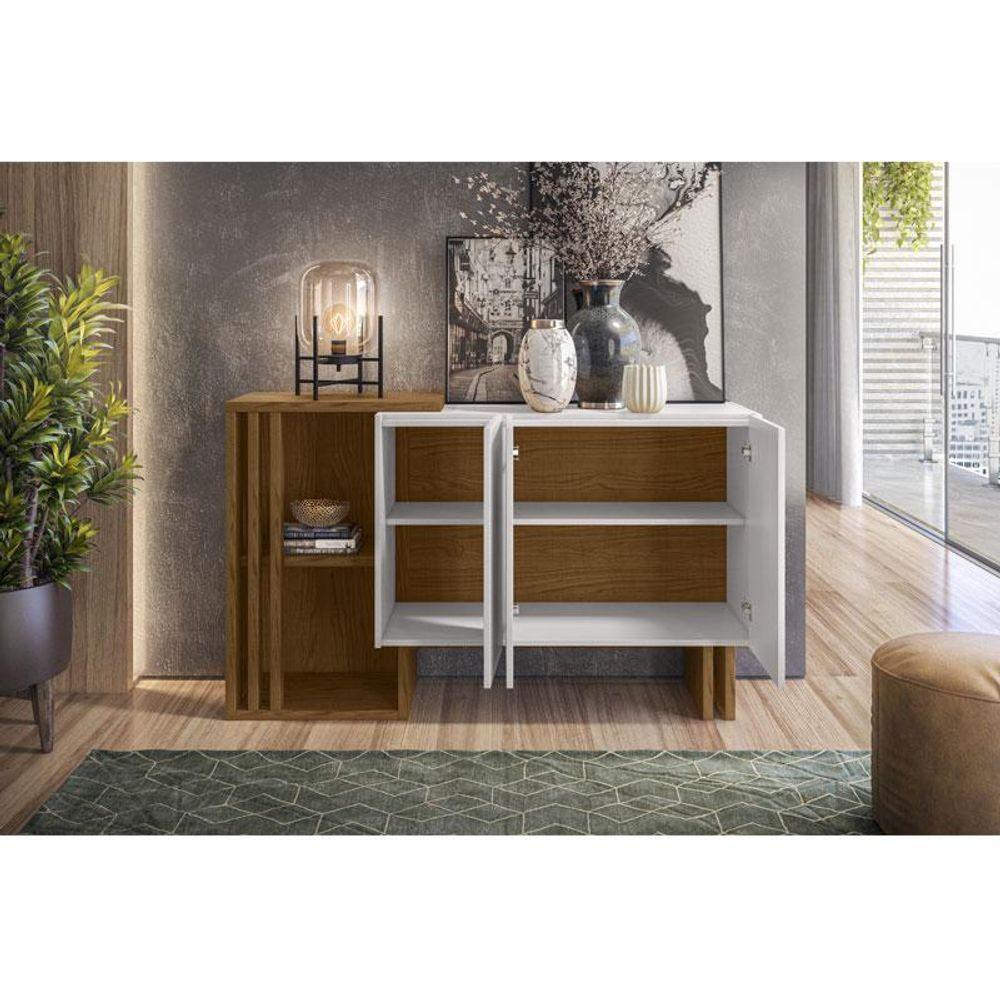 Aparador Buffet Ambiente Berlim Ype Off White - New Ceval - 2