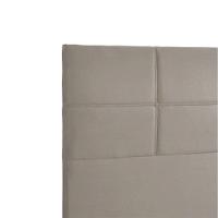 Cabeceira Estofada Milena 1,40 Casal Shop Das Cabeceiras Bege Marfim - 3