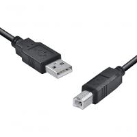 Cabo Usb Para Impressora A Macho X B Macho 2.0 - 3m Uambm-3 - Pc - 10 - 1
