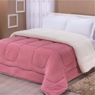 Edredom Coberdrom Pryme Especial Pesado King - Rosa