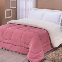 Edredom Coberdrom Pryme Especial Pesado King - Rosa - 1