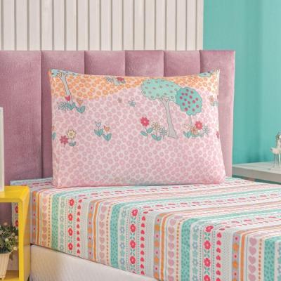 Jogo De Lençol Solteiro Balãozinho 2 Peças