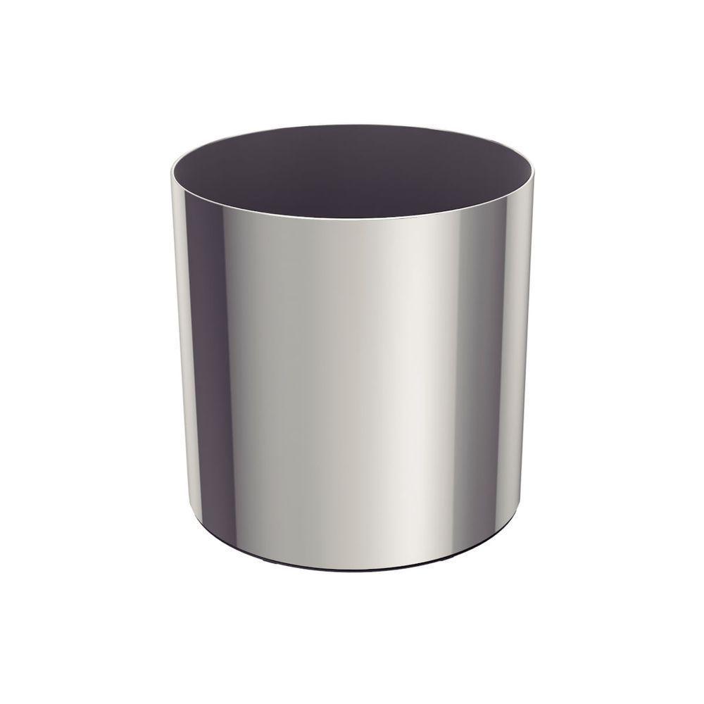 Lixeira Tramontina Ravena 12 Litros Aço Inox Polido Sem Tampa - 1