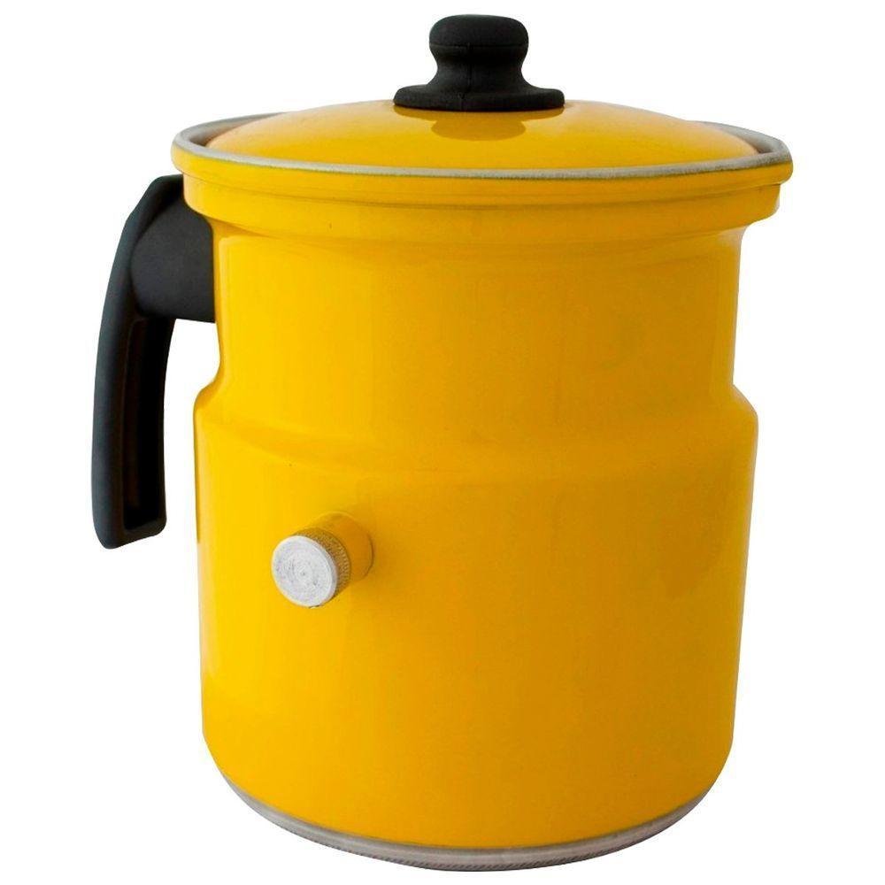 Leiteira Amarelo Resistente Gulê Em Alumínio 1,7 Litros - 1