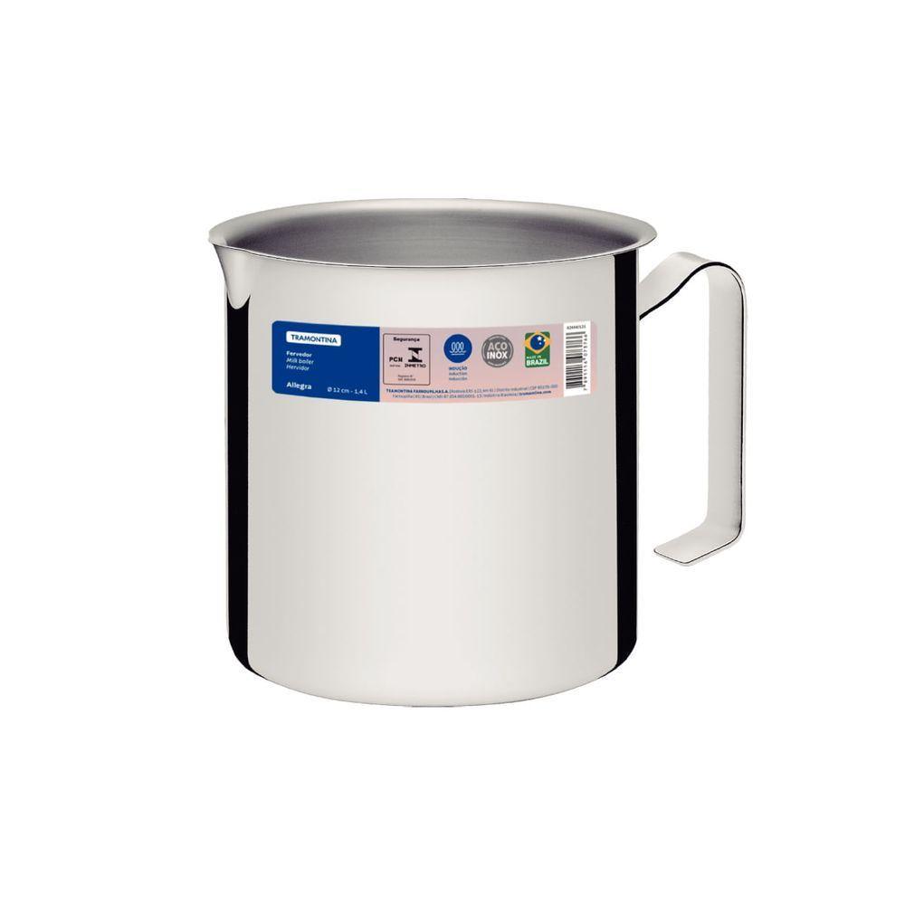 Fervedor Tramontina Allegra Em Aço Inox 12 Cm 1,4 Litros - 2