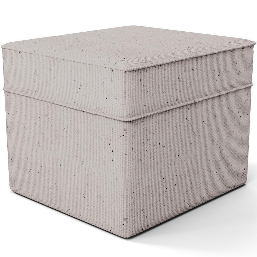 Poltrona De Amamentação Com Balanço E Puff Mavie L02 Linho Bege - Lyam Decor - 7