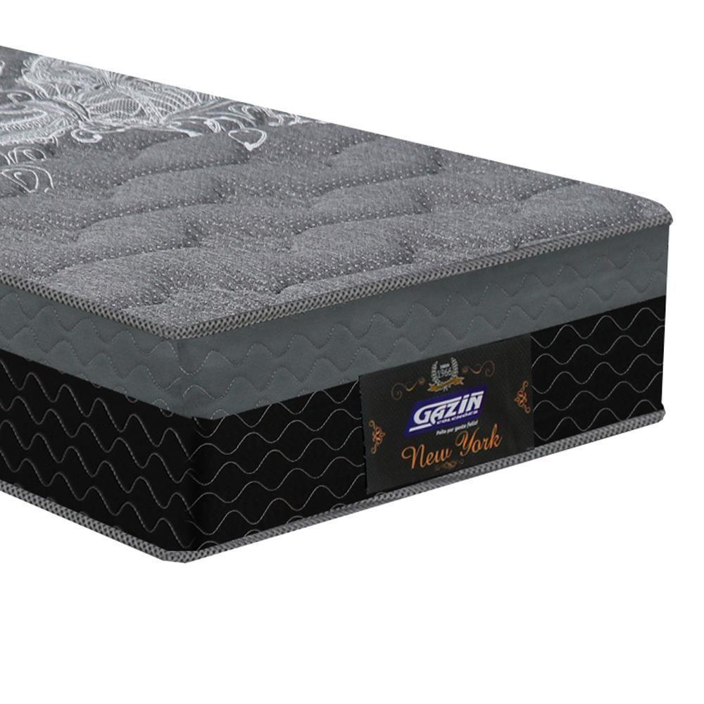Colchão Solteiro De Molas Ensacadas New York Gazin 188cm X 88cm - 5