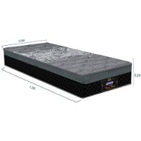 Colchão Solteiro De Molas Ensacadas New York Gazin 188cm X 88cm - 2