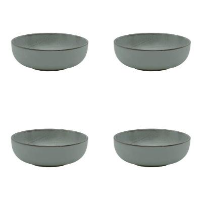 Conjunto De Tigela 04 Peças Flat Pacífico 600 Ml Oxford