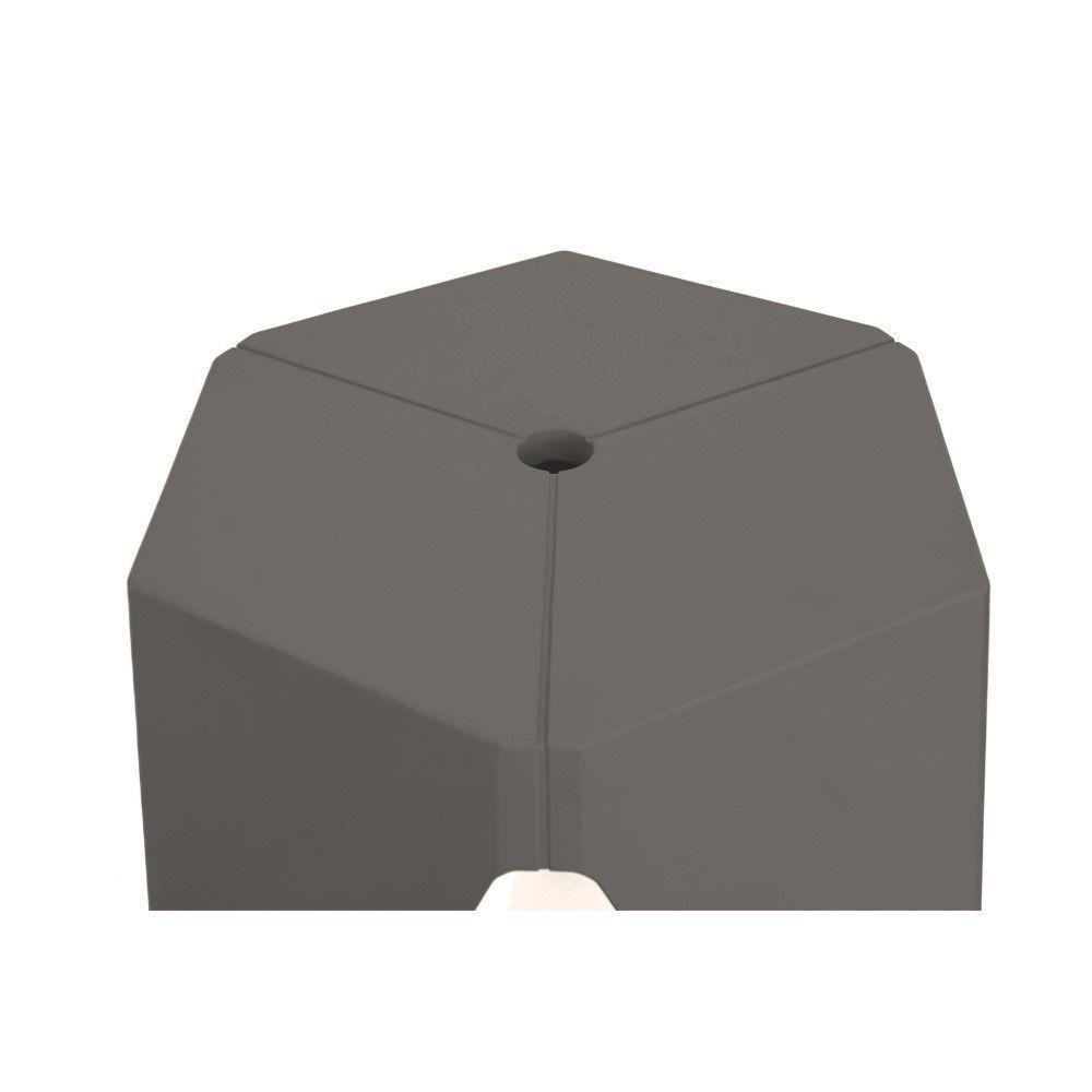 Banco Bee I'm In Cinza Mushroom Grifit - 3