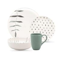 Aparelho De Jantar 16 Peças Flat Samambaia Oxford - 1