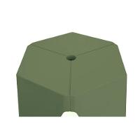 Banco Bee I'm In Verde Alecrim Grifit - 3