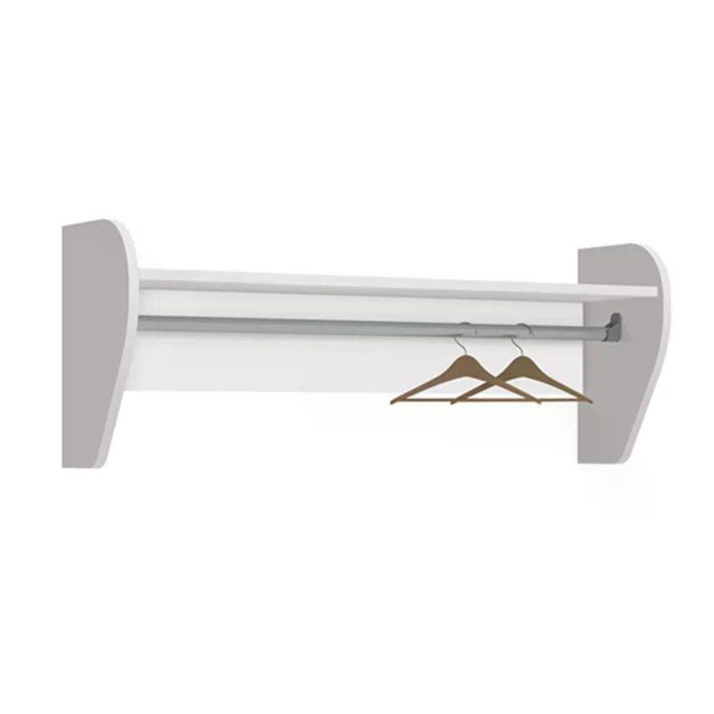 Prateleira Juju Branco Fosco - Reller Móveis Branco Fosco - 1