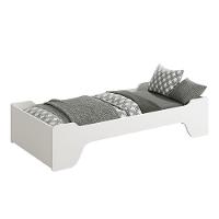 Cama Evolutiva 2 Em 1 Zaki Branco Fosco - Reller Móveis Branco Fosco