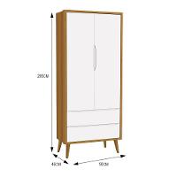 Dormitório Infantil Theo Retrô 2 Portas, Cômoda E Berço Branco/savana Com Pés Amadeirado - Reller Móveis Branco/savana - 2