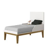 Berço Mini Cama Classic Branco Fosco Com Pés Amadeirado - Reller Móveis Branco Fosco - 2
