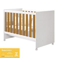Berço Mini Cama Katatau Flex Branco/savana - Reller Móveis Branco/savana - 2