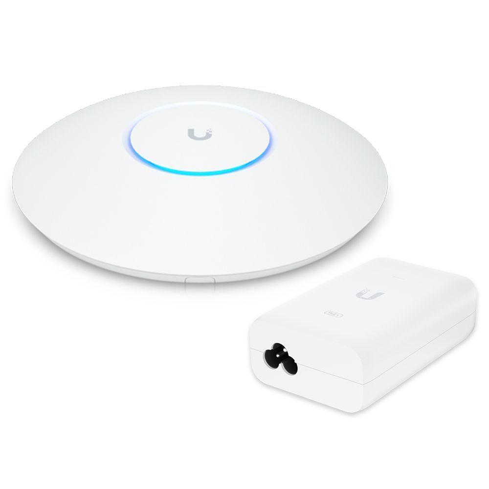 Roteador Wi-fi 6 Access Point 5.3 Gbps + Injetor Poe+ | U6 Pro Ubiquiti Com Fonte 48v 30w - 1