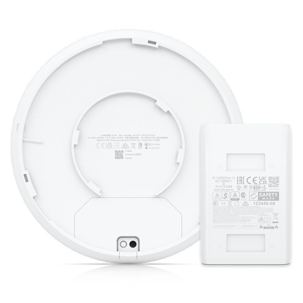 Roteador Wi-fi 6 Access Point 5.3 Gbps + Injetor Poe+ | U6 Pro Ubiquiti Com Fonte 48v 30w - 2