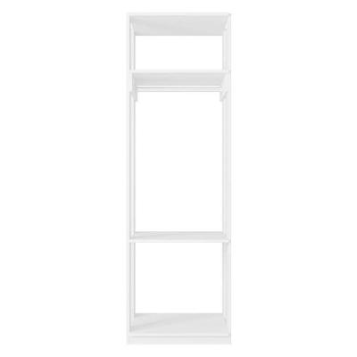 Guarda Roupa Modulado Closet Titan Branco Velluto - Pr Móveis Branco Velluto
