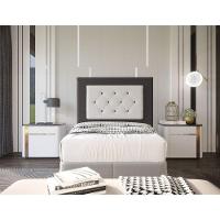 Cabeceira Havana 90cm Cama Box Solteiro Suede Marrom - 3