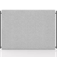 Cabeceira Cama Box Queen 160cm Estofada Goya P05 Linho Cinza Claro - Lyam Decor - 5