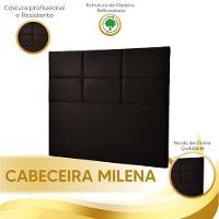 Cabeceira Estofada Milena 1,40 Casal Shop Das Cabeceiras Marrom - 6