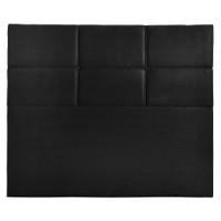 Cabeceira Estofada Milena 1,40 Casal Shop Das Cabeceiras Preto - 1