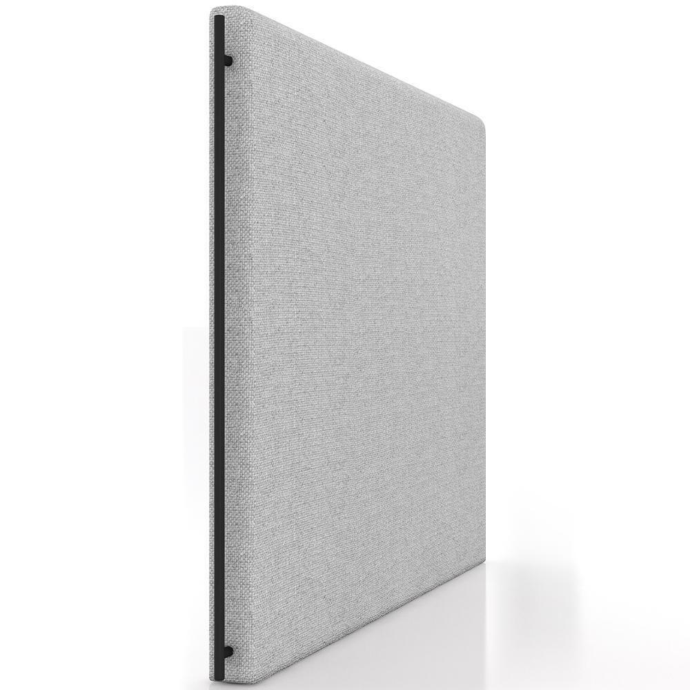 Cabeceira Cama Box Casal 140cm Estofada Goya P05 Linho Cinza Claro - Lyam Decor - 4